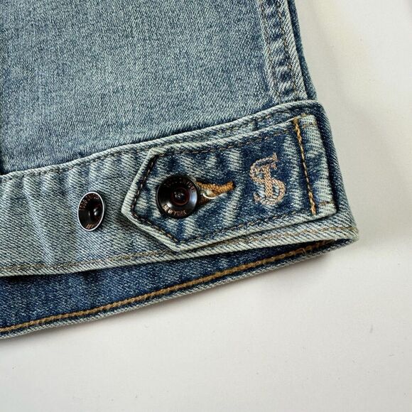 NWT Todd Snyder Faded Indigo Denim Jacket Blue Men's Size XL - Picture 11 of 12